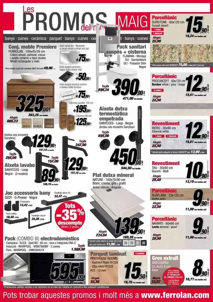 Les Promos del mes Maig - 1