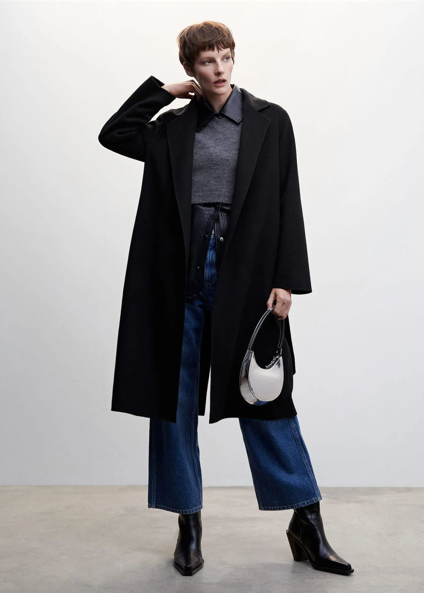 Abrigo handmade cinturón