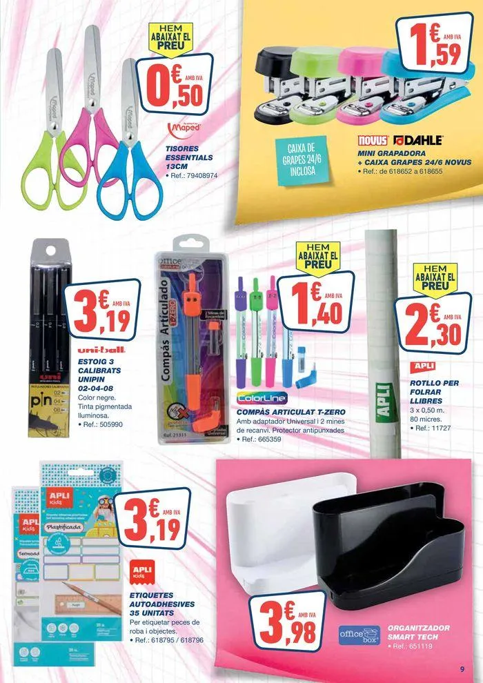 Catálogo de Tornem al col.le a preus de bojos! 22 de agosto al 9 de septiembre 2024 - Página 9