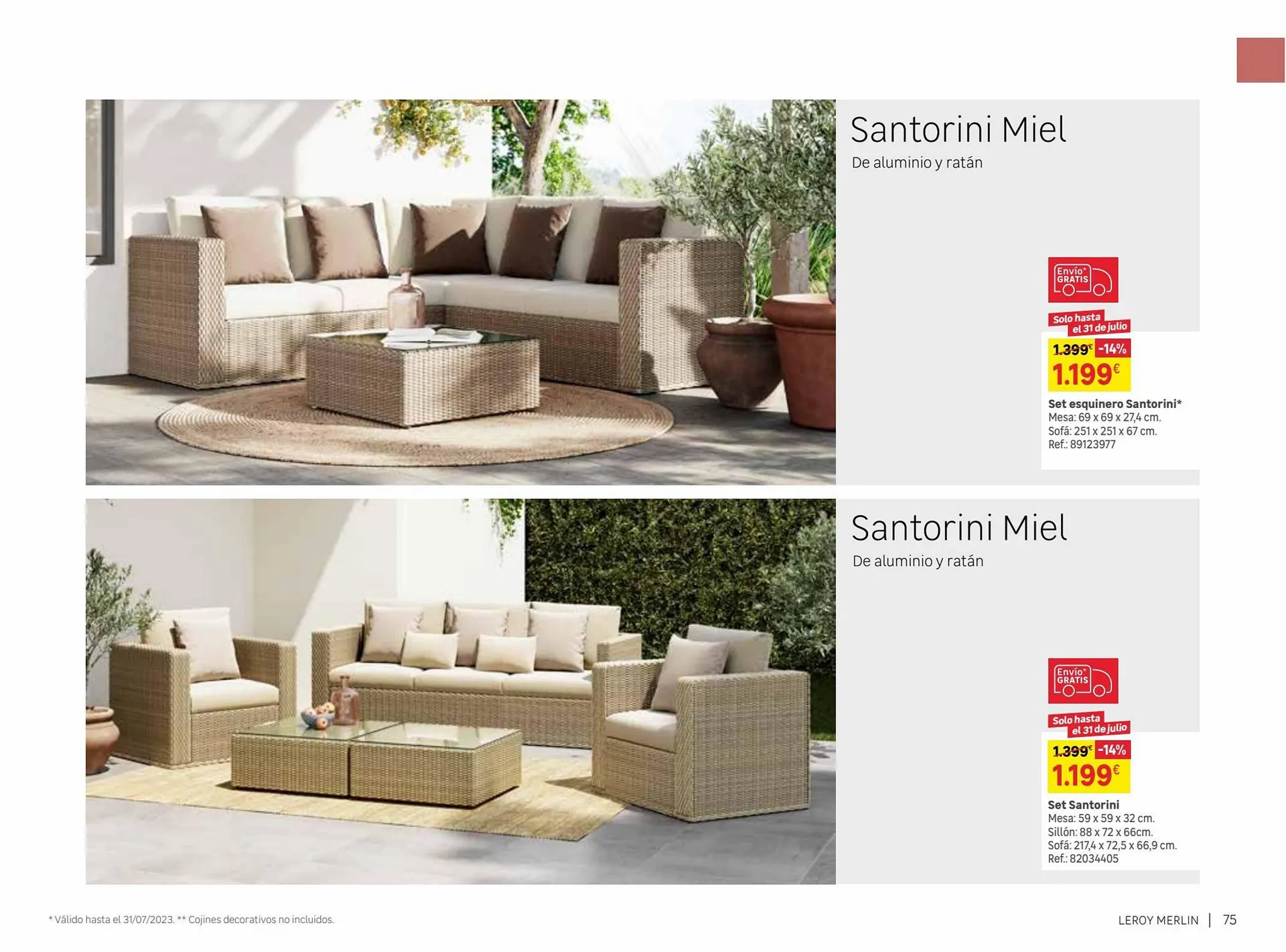 Catálogo de Folleto Leroy Merlin 9 de junio al 31 de julio 2023 - Página 75