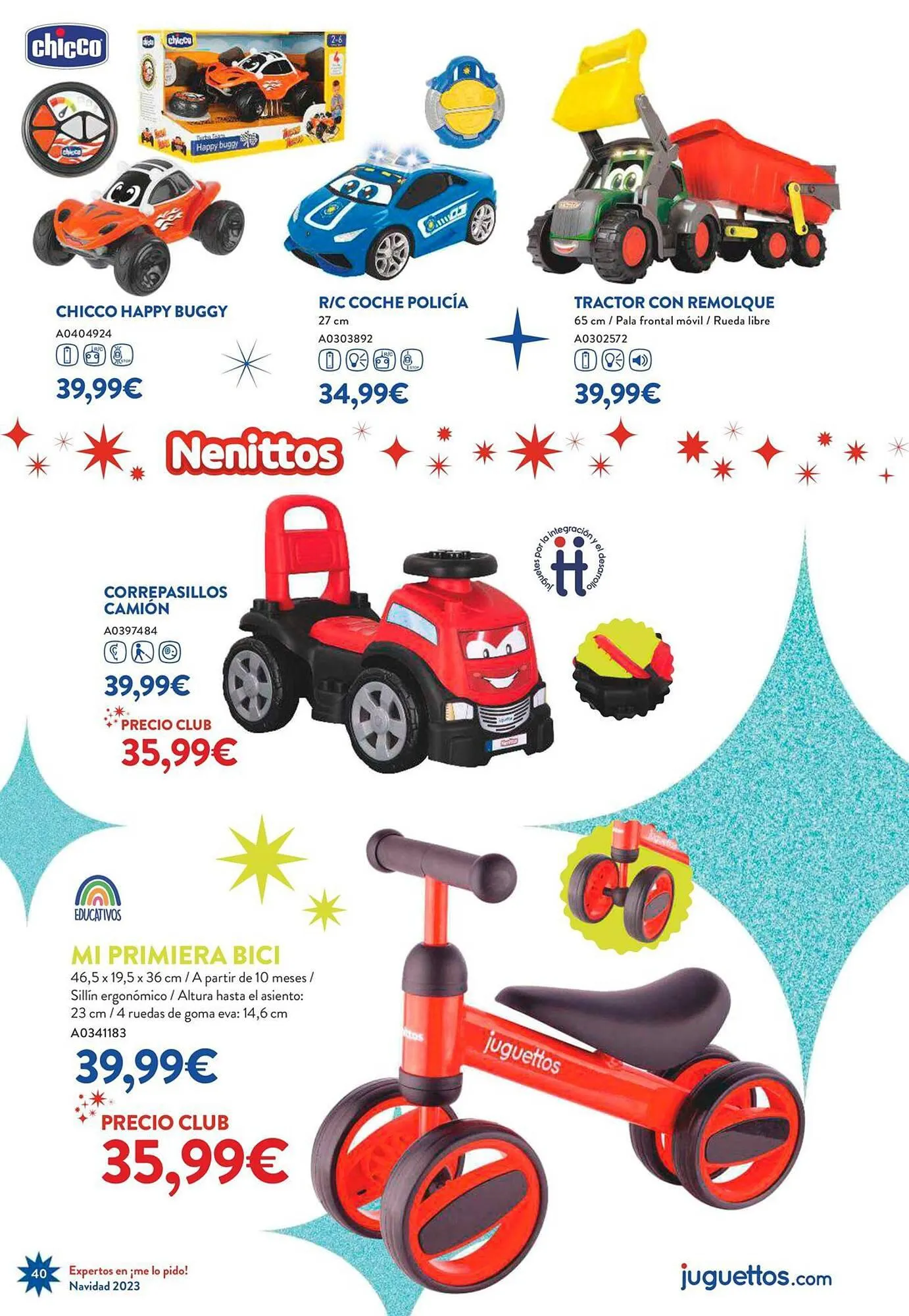 Catálogo de Folleto Juguettos 6 de noviembre al 24 de diciembre 2023 - Página 40