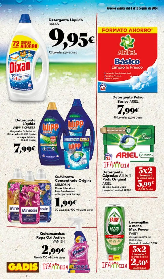 Catálogo de Precios válidos del 4 al 10 de julio de 2024 para los Gadis de Castilla y León 4 de julio al 10 de julio 2024 - Página 38