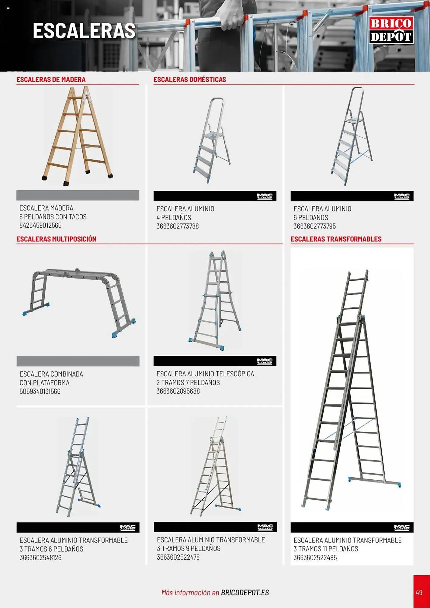 Catálogo de Folleto Brico Depôt 1 de abril al 31 de diciembre 2025 - Página 49