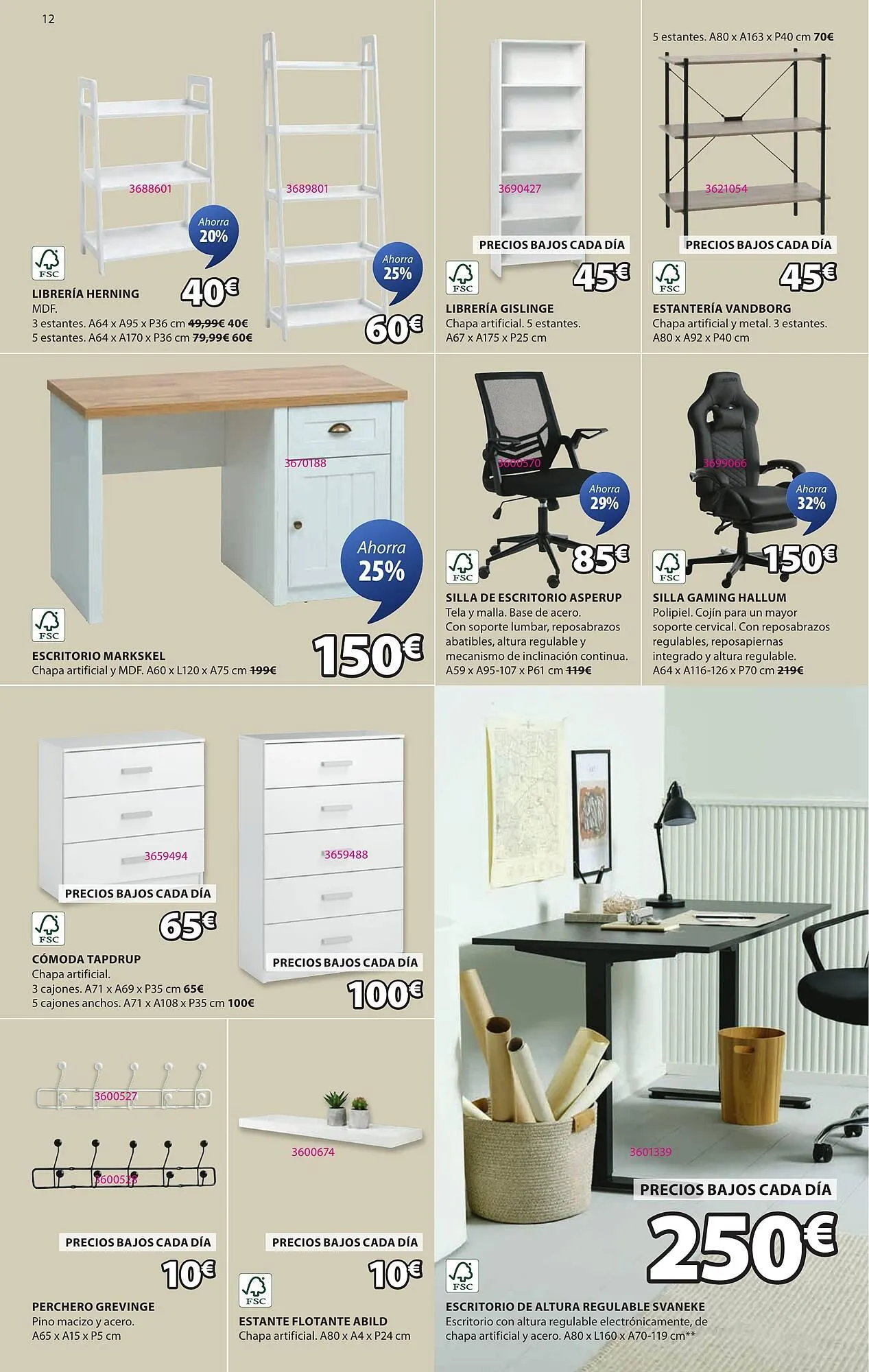 Catálogo de Folleto JYSK 15 de mayo al 11 de junio 2025 - Página 12