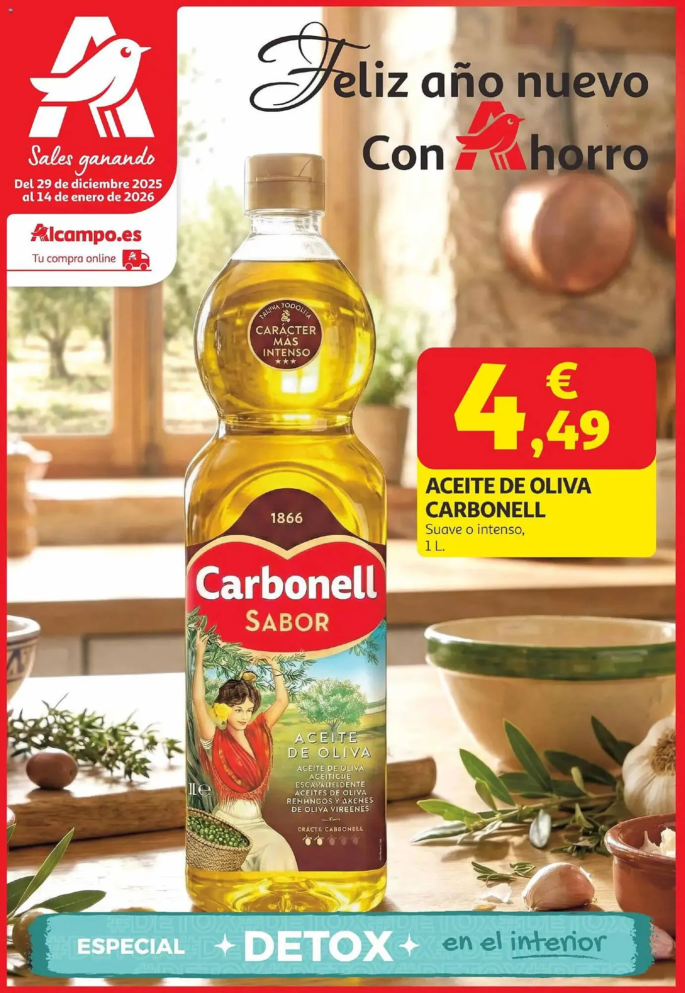 Catálogo de Folleto Alcampo 29 de diciembre al 14 de enero 2026 - Página 1