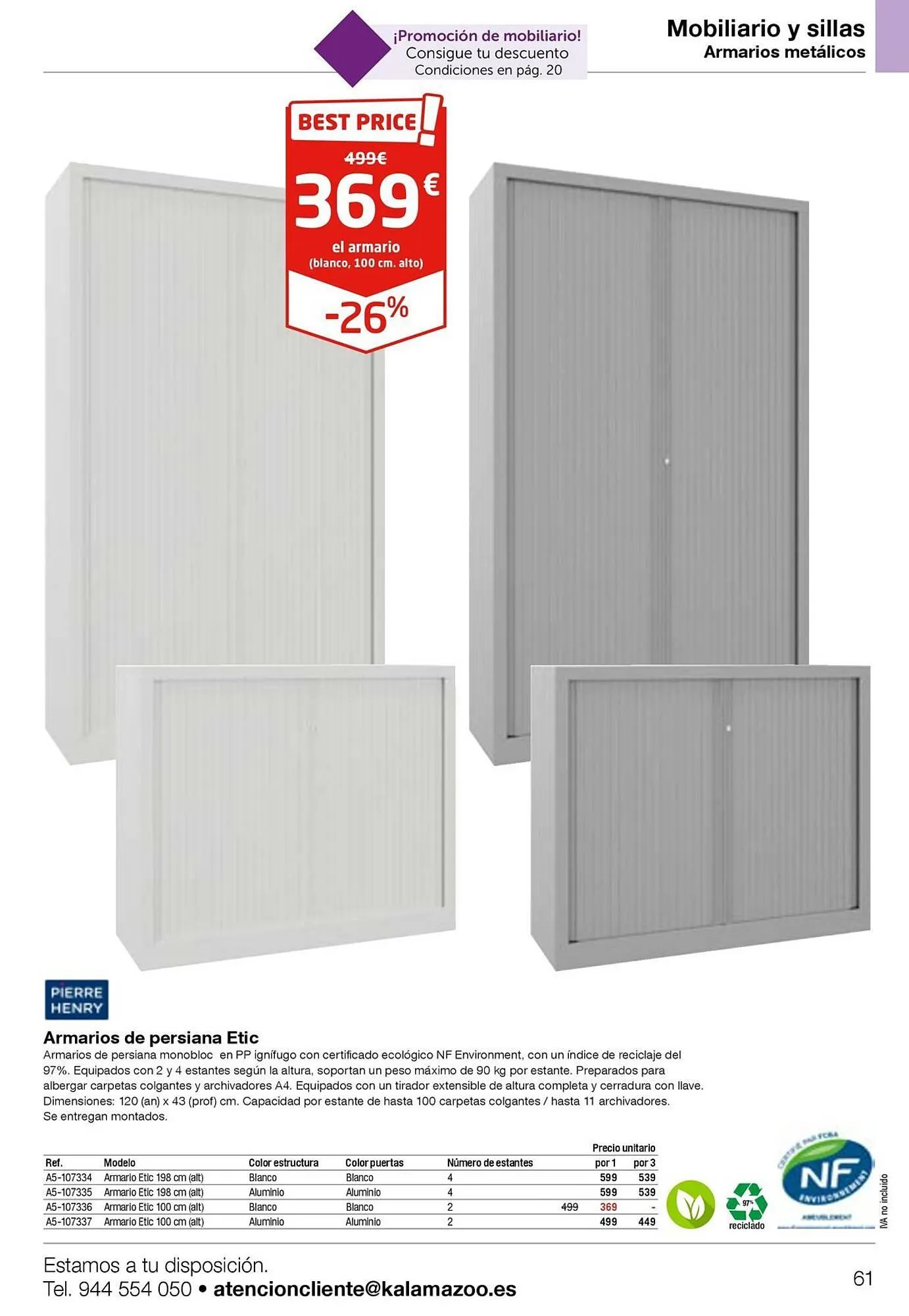 Catálogo de Folleto Staples Kalamazoo 19 de enero al 31 de diciembre 2026 - Página 61