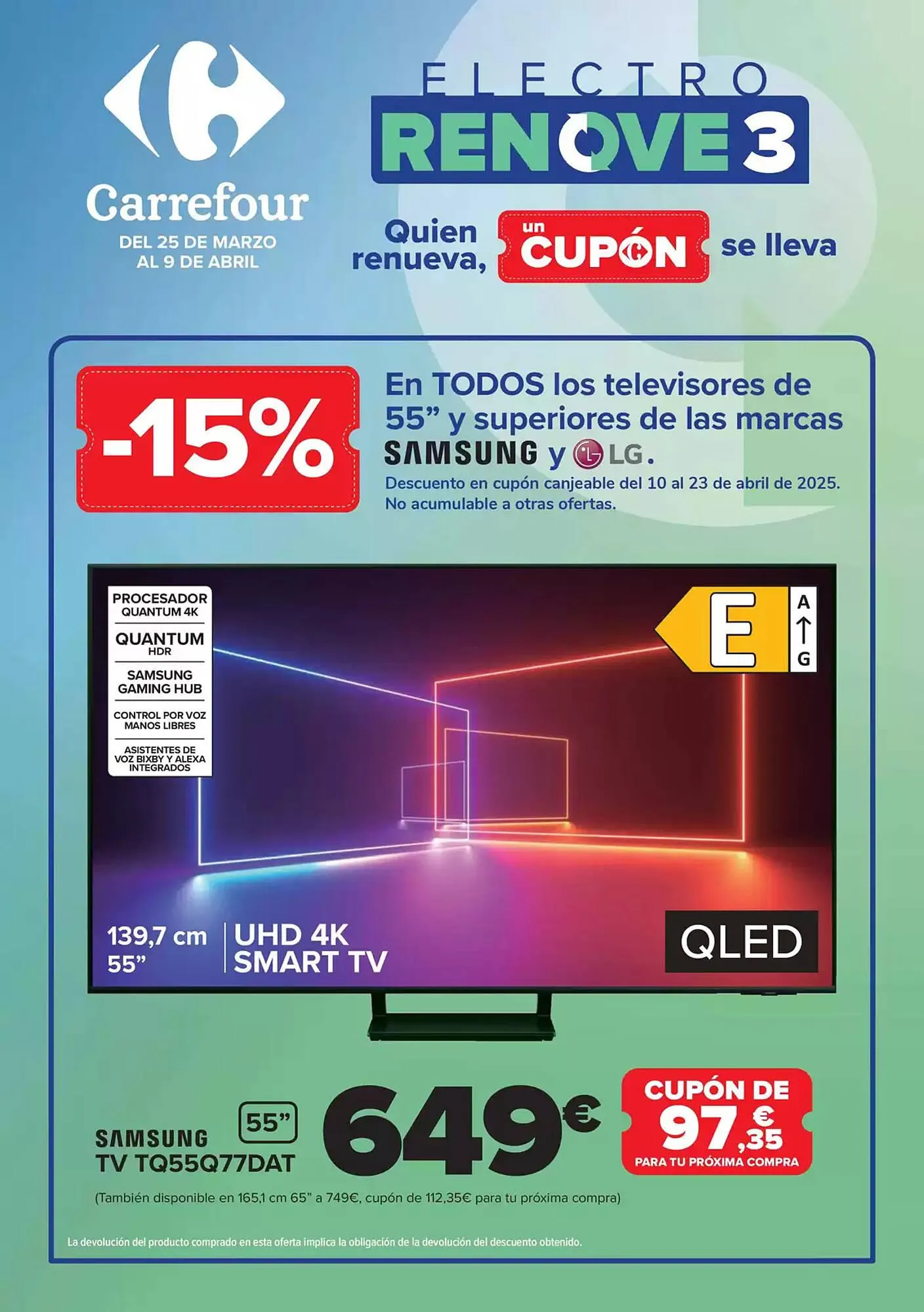 Catálogo de Folleto Carrefour 25 de marzo al 9 de abril 2025 - Página 1