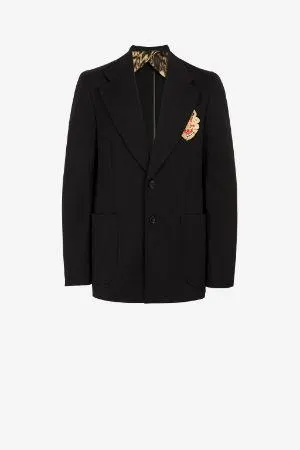 Blazer con escudo con Monograma RC