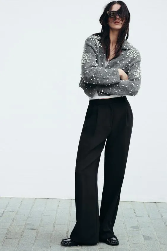 CHAMARRA PUNTO PERLAS