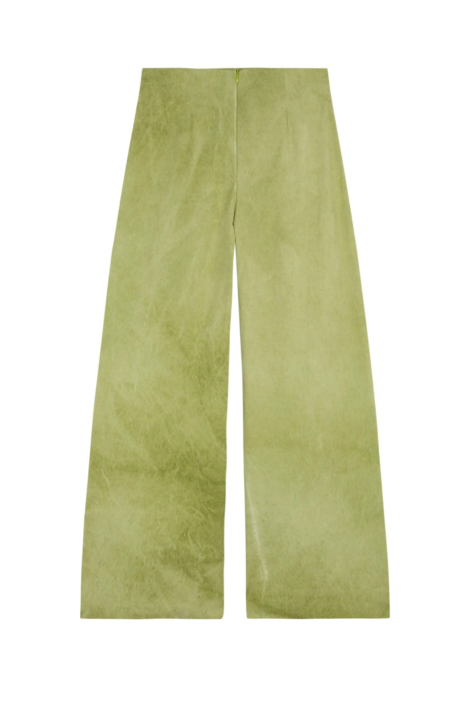 Freja, pantalón verde manzana