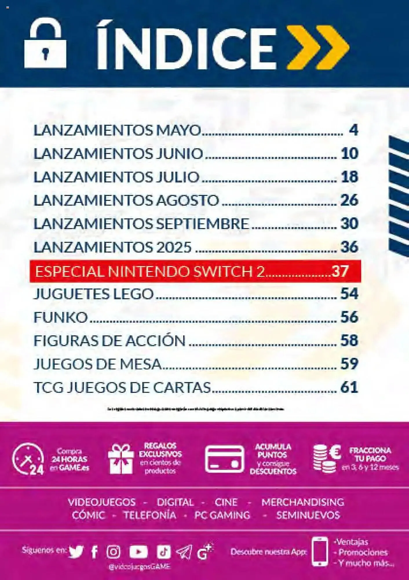 Catálogo de Folleto Game 20 de mayo al 31 de julio 2025 - Página 3