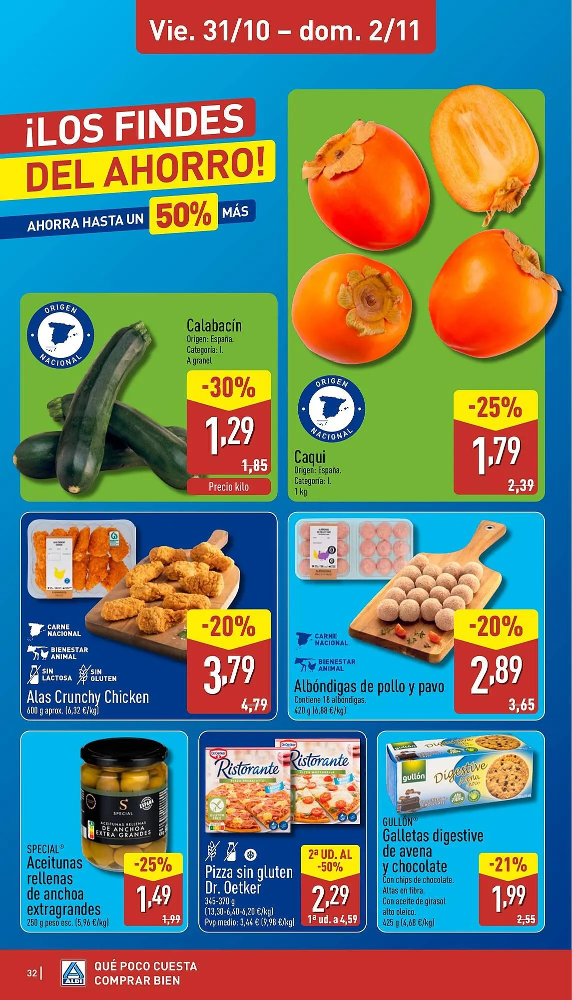 Catálogo de Folleto ALDI 27 de octubre al 2 de noviembre 2025 - Página 32