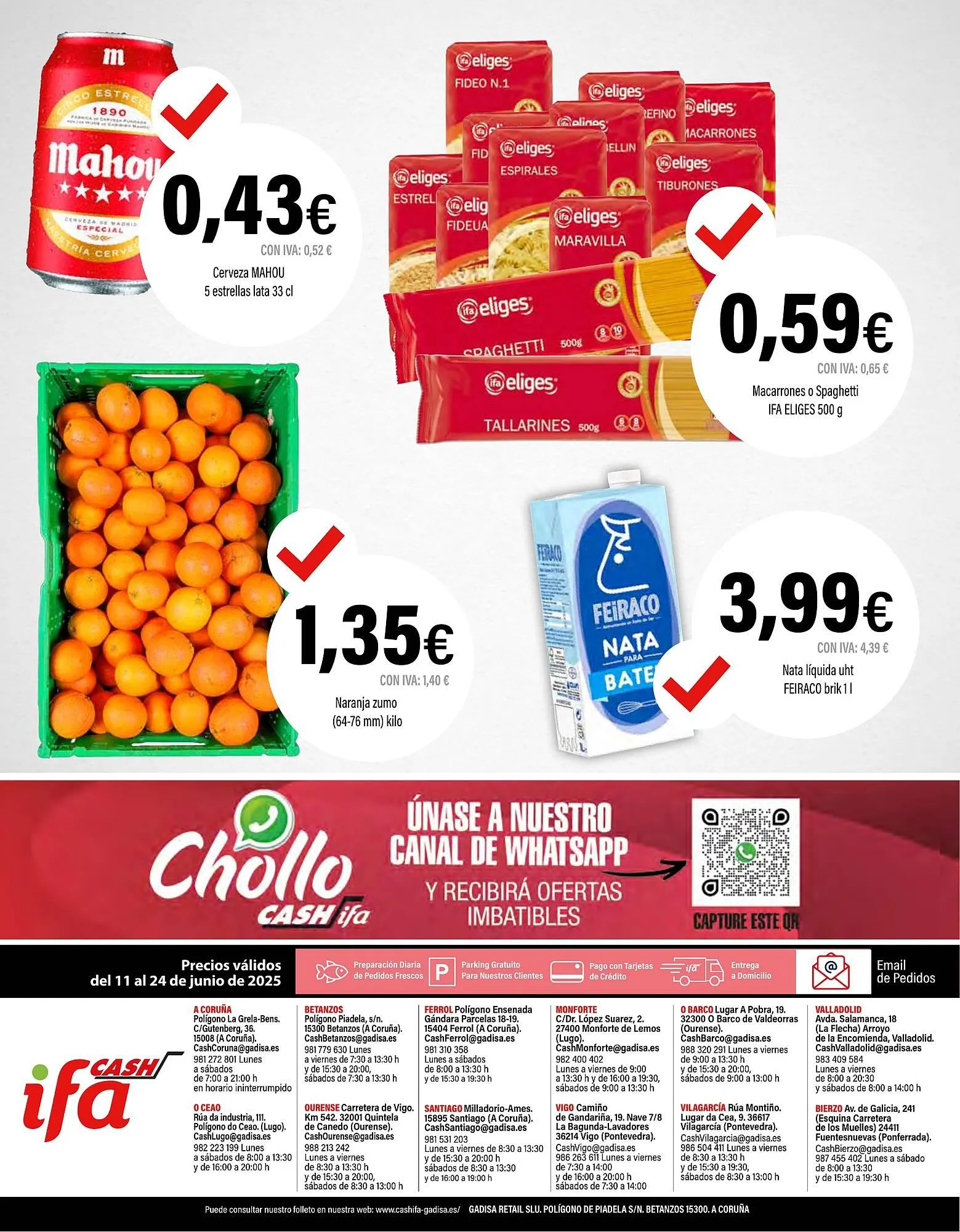 Catálogo de Folleto Cash Ifa 11 de junio al 24 de junio 2025 - Página 20