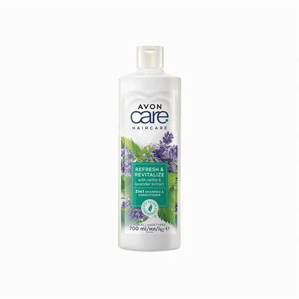 Champú y Acondicionador 2 en 1 Refresh & Revitalize Avon Care