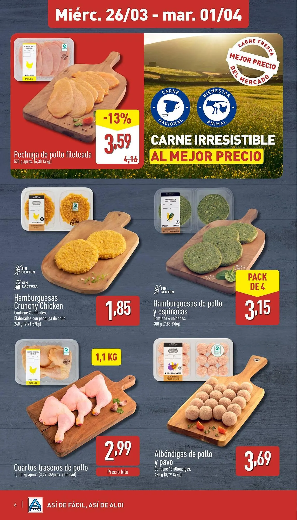 Catálogo de Folleto ALDI 26 de marzo al 1 de abril 2025 - Página 6