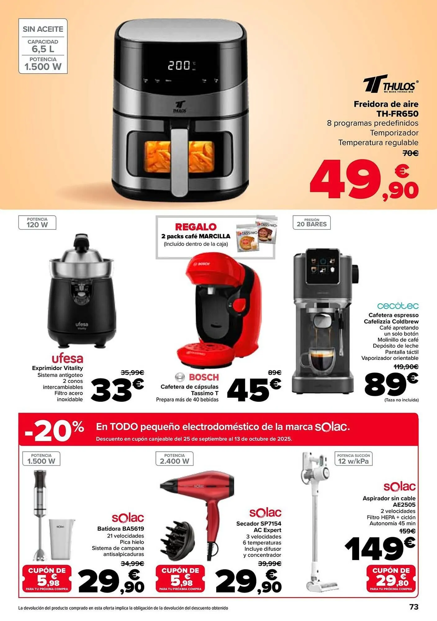 Catálogo de Folleto Carrefour 11 de septiembre al 24 de septiembre 2025 - Página 73