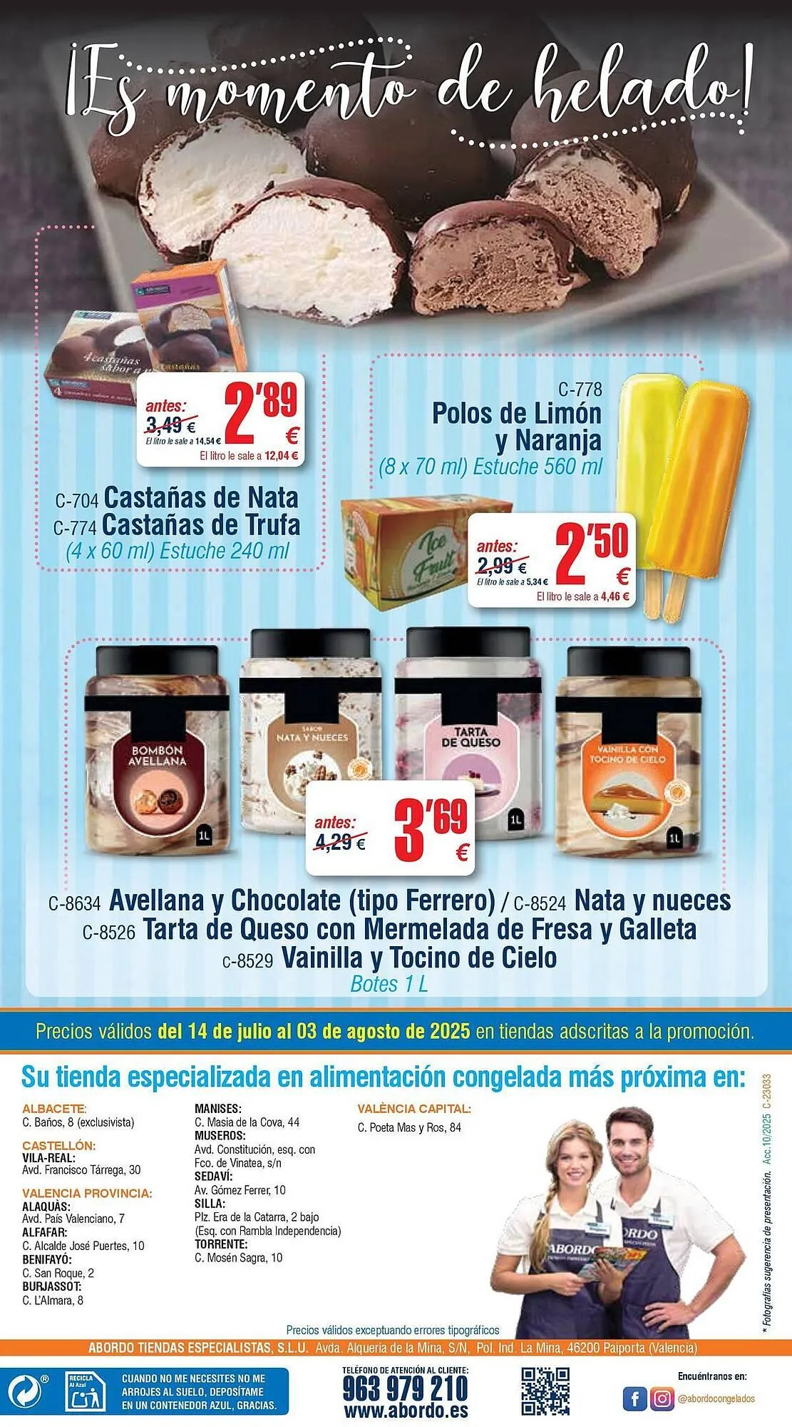 Catálogo de Folleto Abordo 14 de julio al 3 de agosto 2025 - Página 8
