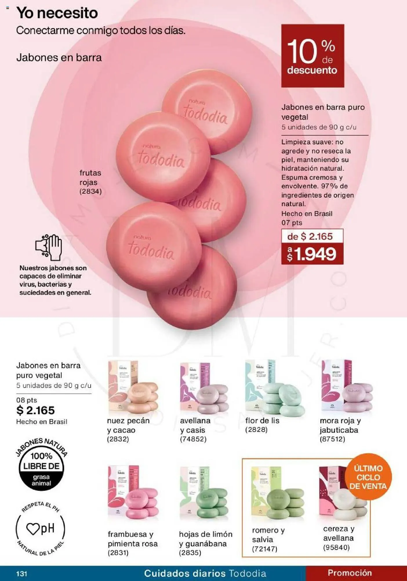 Catálogo de Folleto Natura 1 de septiembre al 30 de septiembre 2023 - Página 131