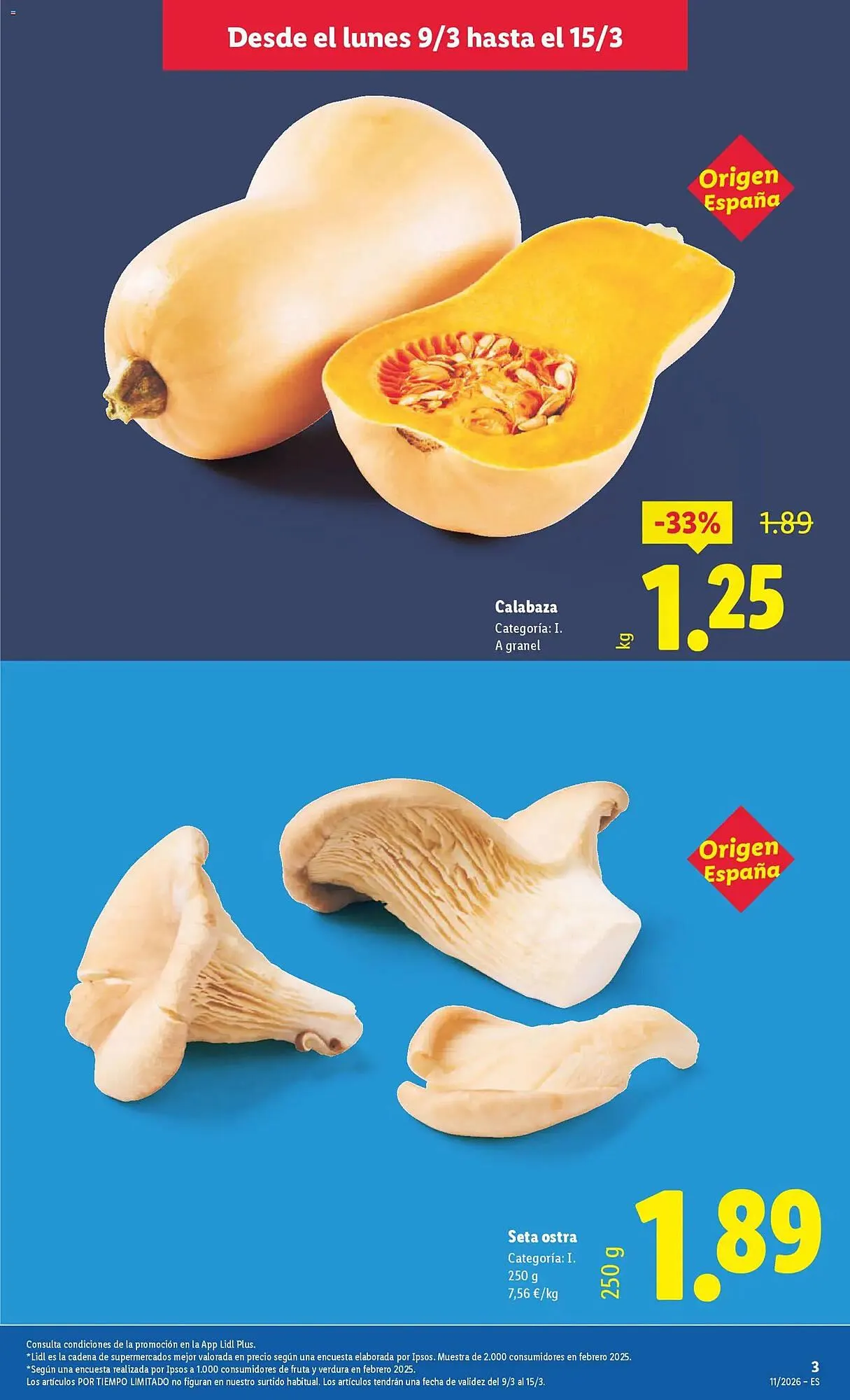 Catálogo de Catálogo Lidl 9 de marzo al 15 de marzo 2026 - Página 3