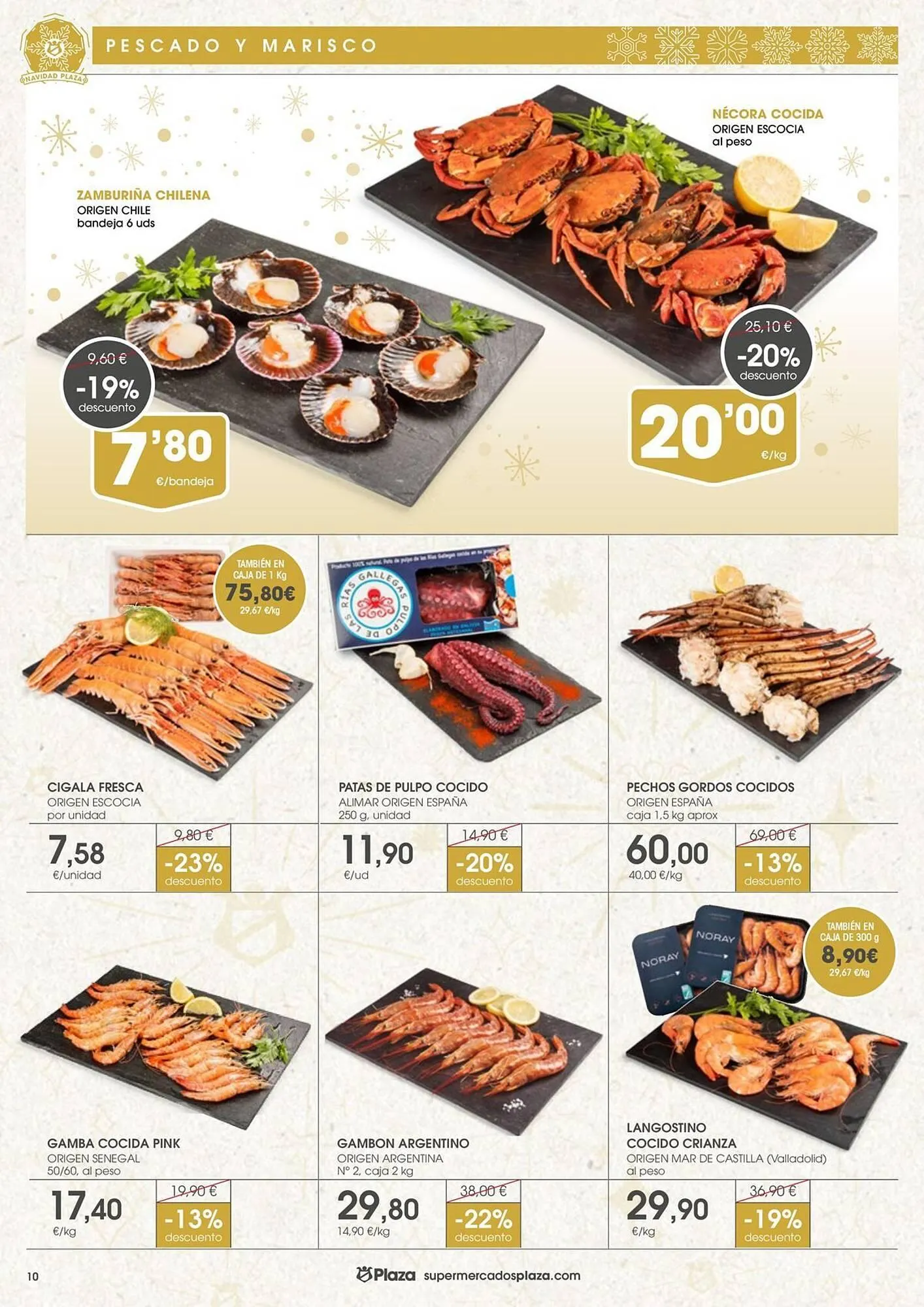 Catálogo de Folleto Supermercados Plaza 18 de diciembre al 7 de enero 2026 - Página 10