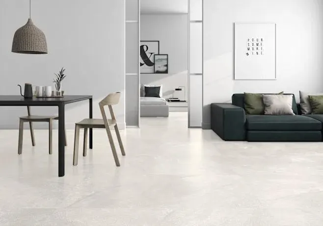 Pavimento porcelánico Zicatela blanco 60x120cm