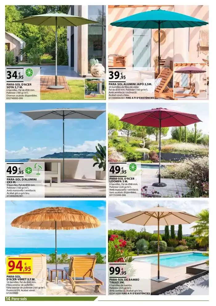 Catálogo de Jardins i terrasses 10 de abril al 29 de junio 2025 - Página 14