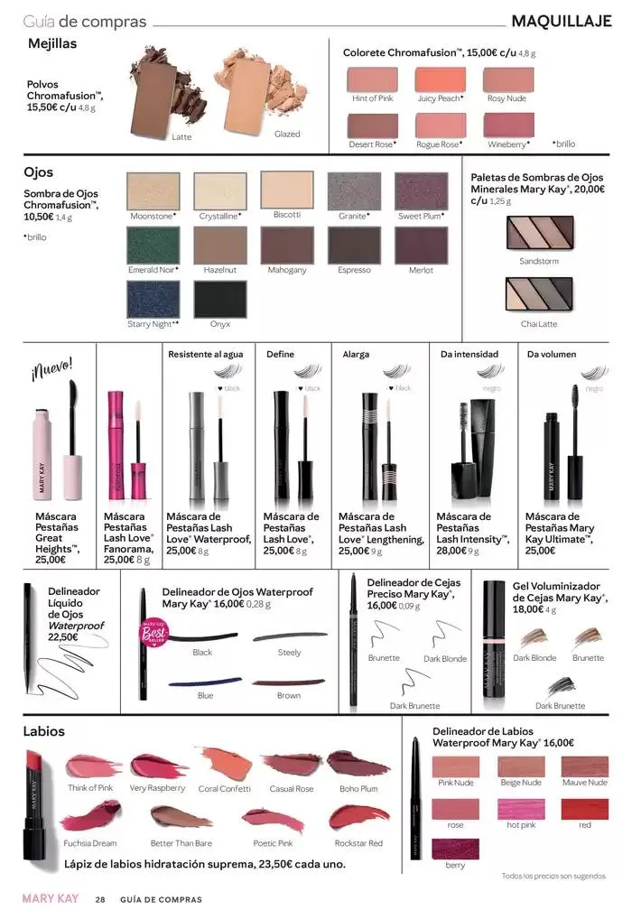 Catálogo de Folleto "Belleza Mary Kay" - Primavera 2025 16 de abril al 30 de abril 2025 - Página 28