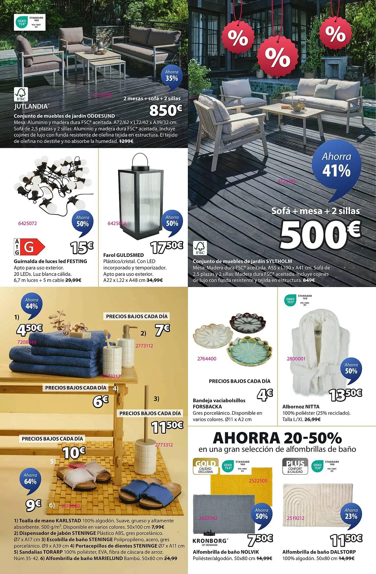 Catálogo de Folleto JYSK 17 de julio al 27 de agosto 2025 - Página 5