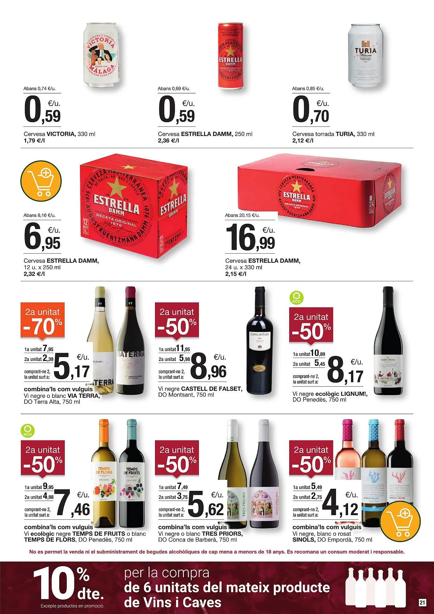 Catálogo de Folleto BonpreuEsclat 18 de marzo al 31 de marzo 2025 - Página 21