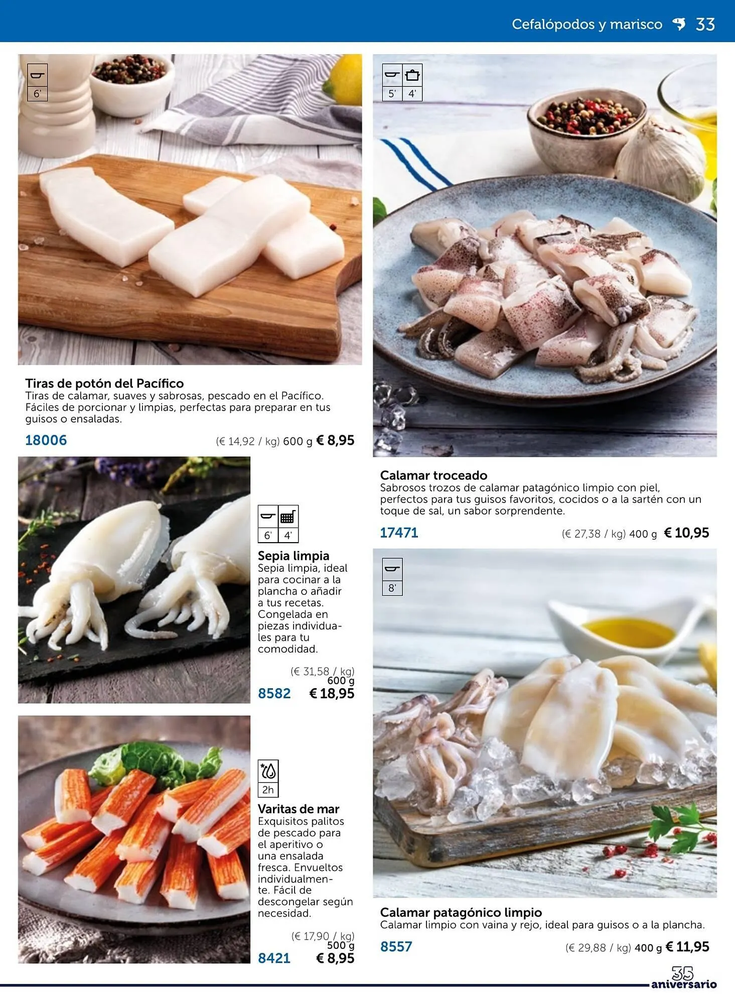 Catálogo de Folleto Bofrost 3 de marzo al 31 de agosto 2025 - Página 33