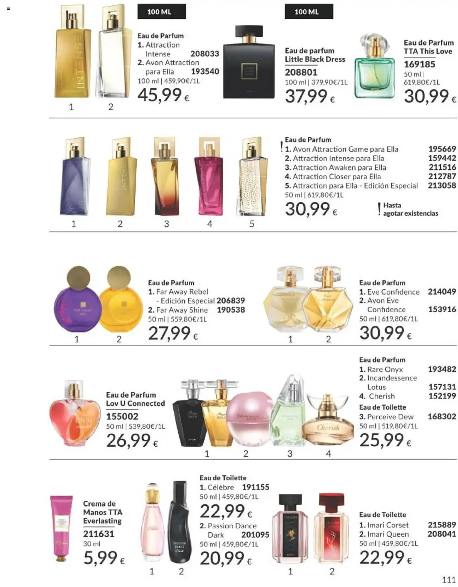 Catálogo de Folleto AVON 1 de agosto al 31 de agosto 2025 - Página 111