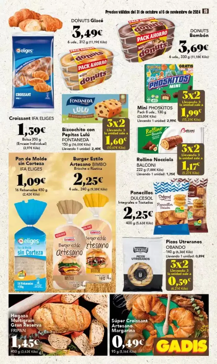 Catálogo de Catálogo Gadis Galicia 31 de octubre al 6 de noviembre 2024 - Página 19