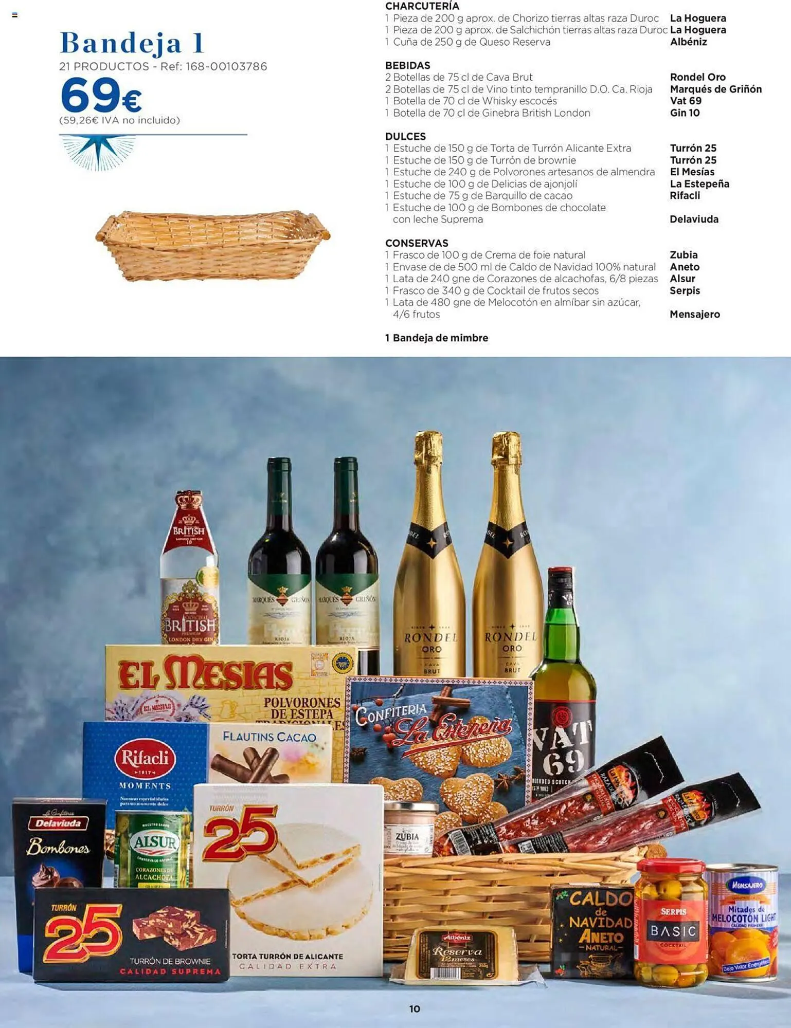 Catálogo de Folleto Hipercor 1 de noviembre al 5 de enero 2024 - Página 10