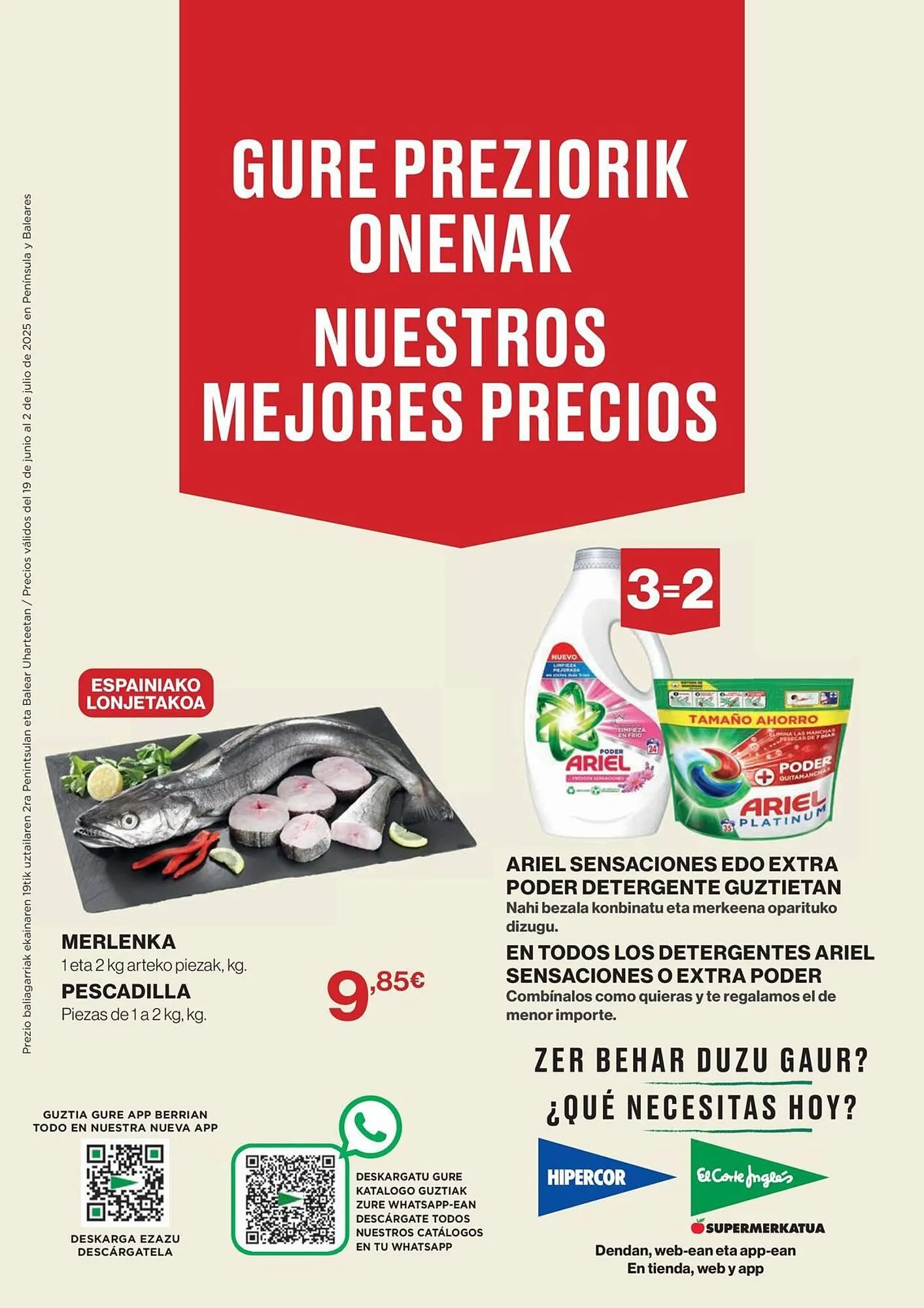 Catálogo de Folleto El Corte Inglés 27 de junio al 2 de julio 2025 - Página 1