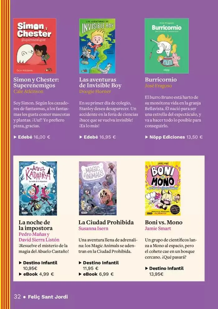 Catálogo de Sant Jordi 2025 8 de abril al 22 de abril 2025 - Página 32