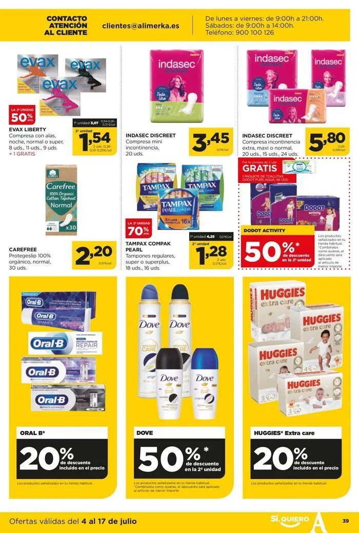 Catálogo de Catálogo Alimerka 4 de julio al 17 de julio 2024 - Página 40