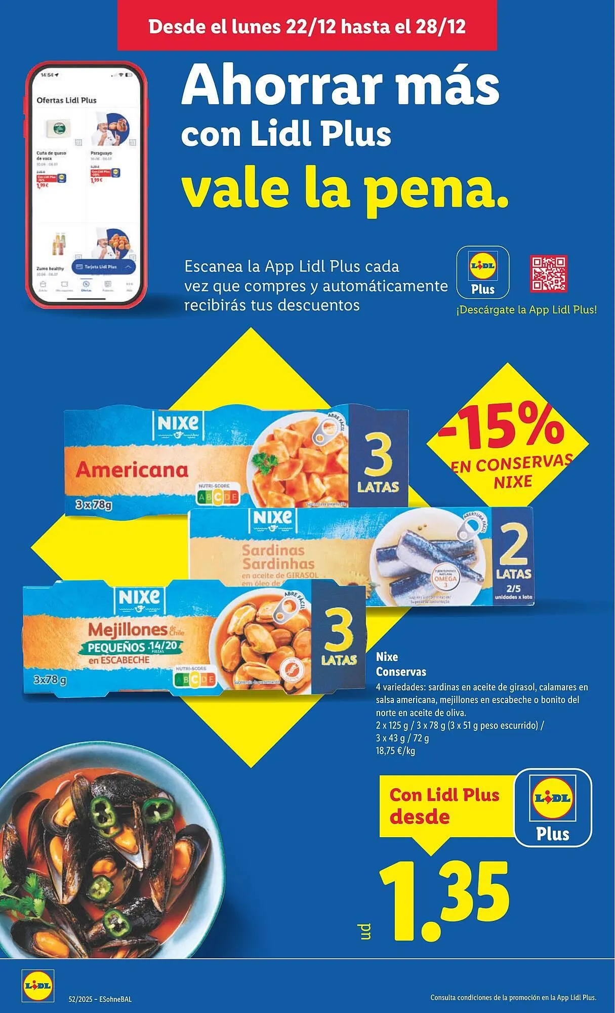 Catálogo de Catálogo Lidl 22 de diciembre al 28 de diciembre 2025 - Página 36