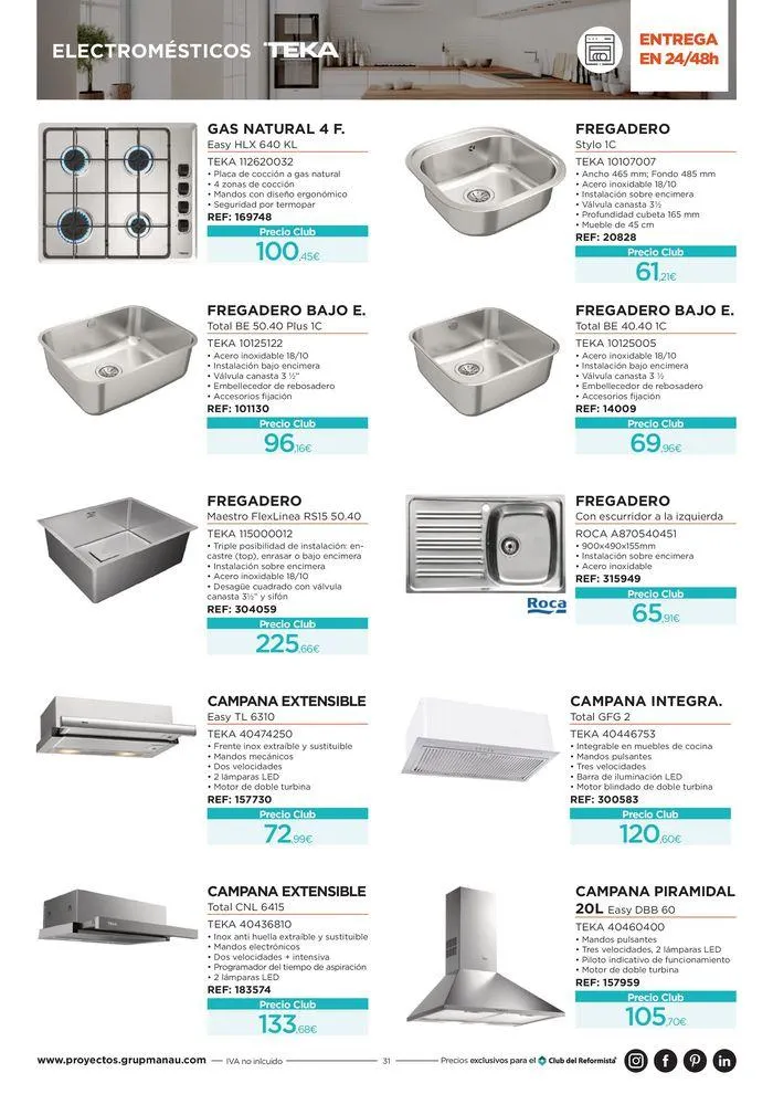 Catálogo de Catálogo Manau 26 de junio al 31 de diciembre 2024 - Página 31
