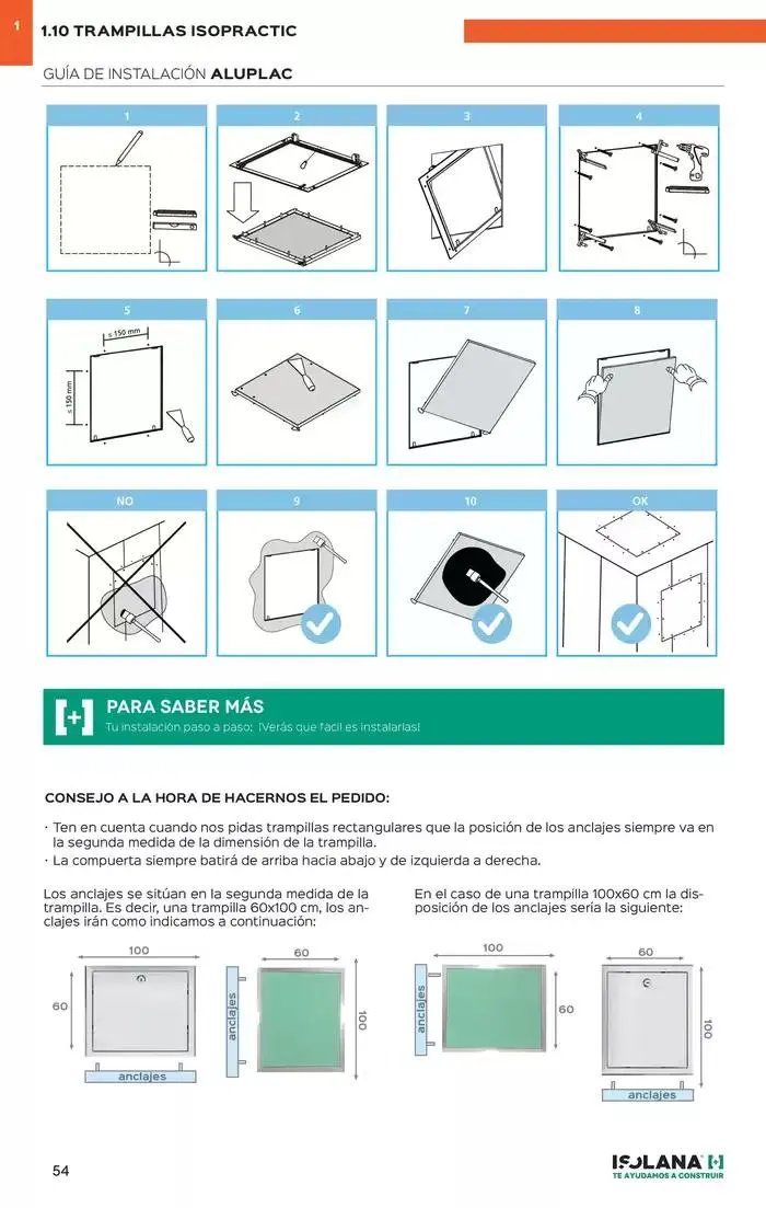 Catálogo de PLACA DE YESO LAMINADO – TARIFA ISOLANA 31 de marzo al 31 de marzo 2025 - Página 49