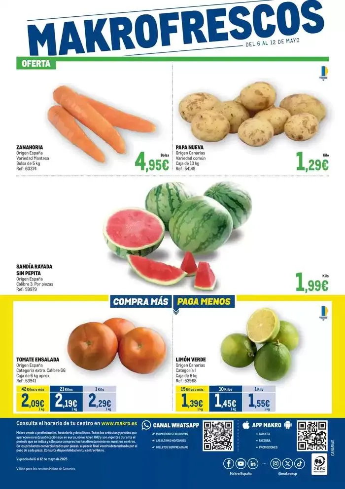 Catálogo de Makro Fresco Canarias 6 de mayo al 12 de mayo 2025 - Página 2