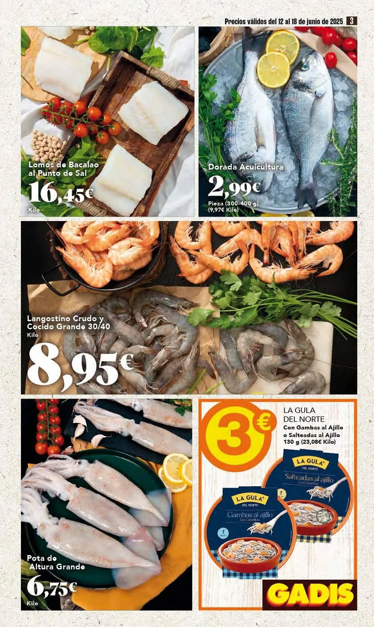 Catálogo de Folleto Gadis 12 de junio al 18 de junio 2025 - Página 3