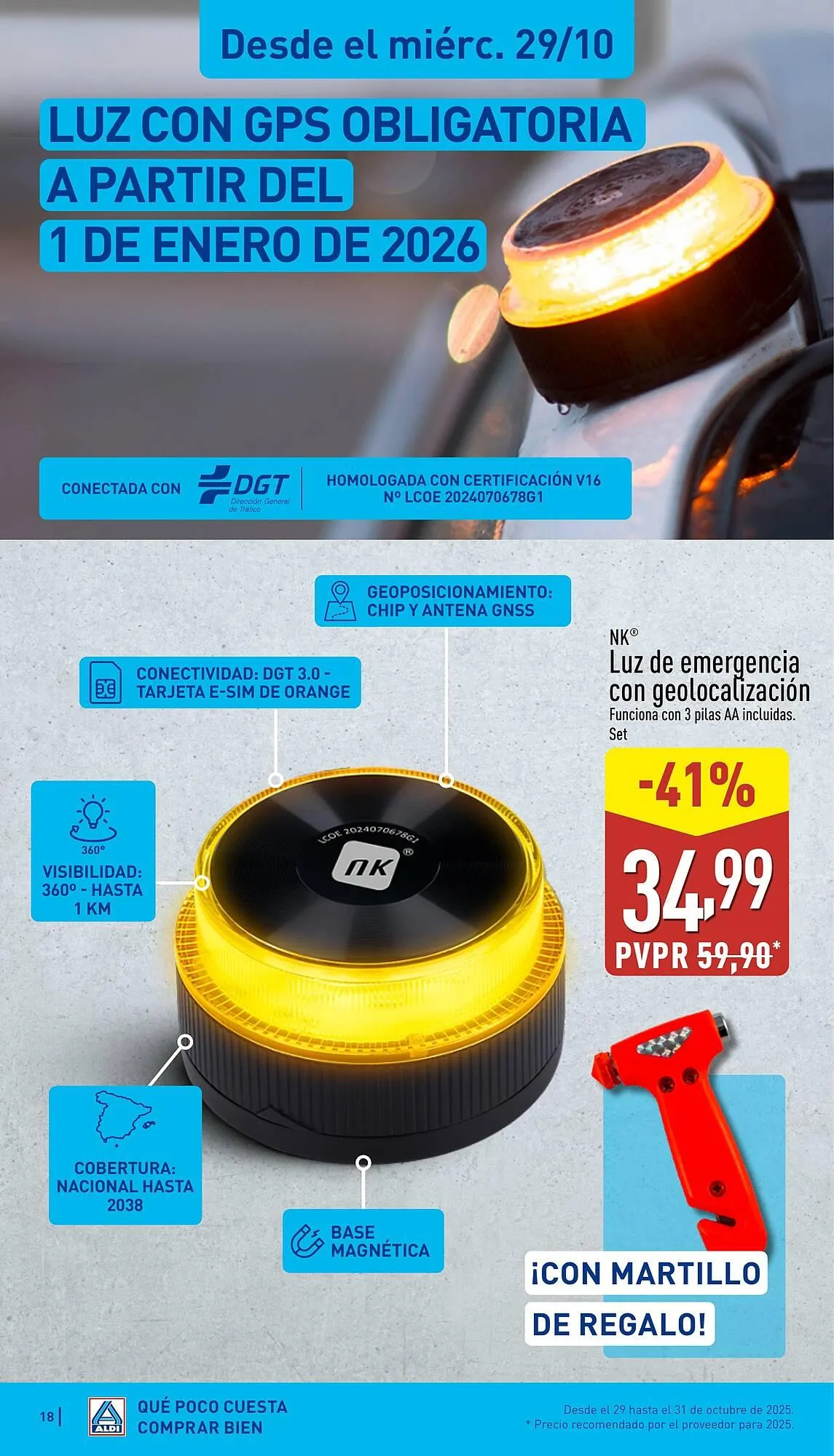 Catálogo de Folleto ALDI 27 de octubre al 2 de noviembre 2025 - Página 18