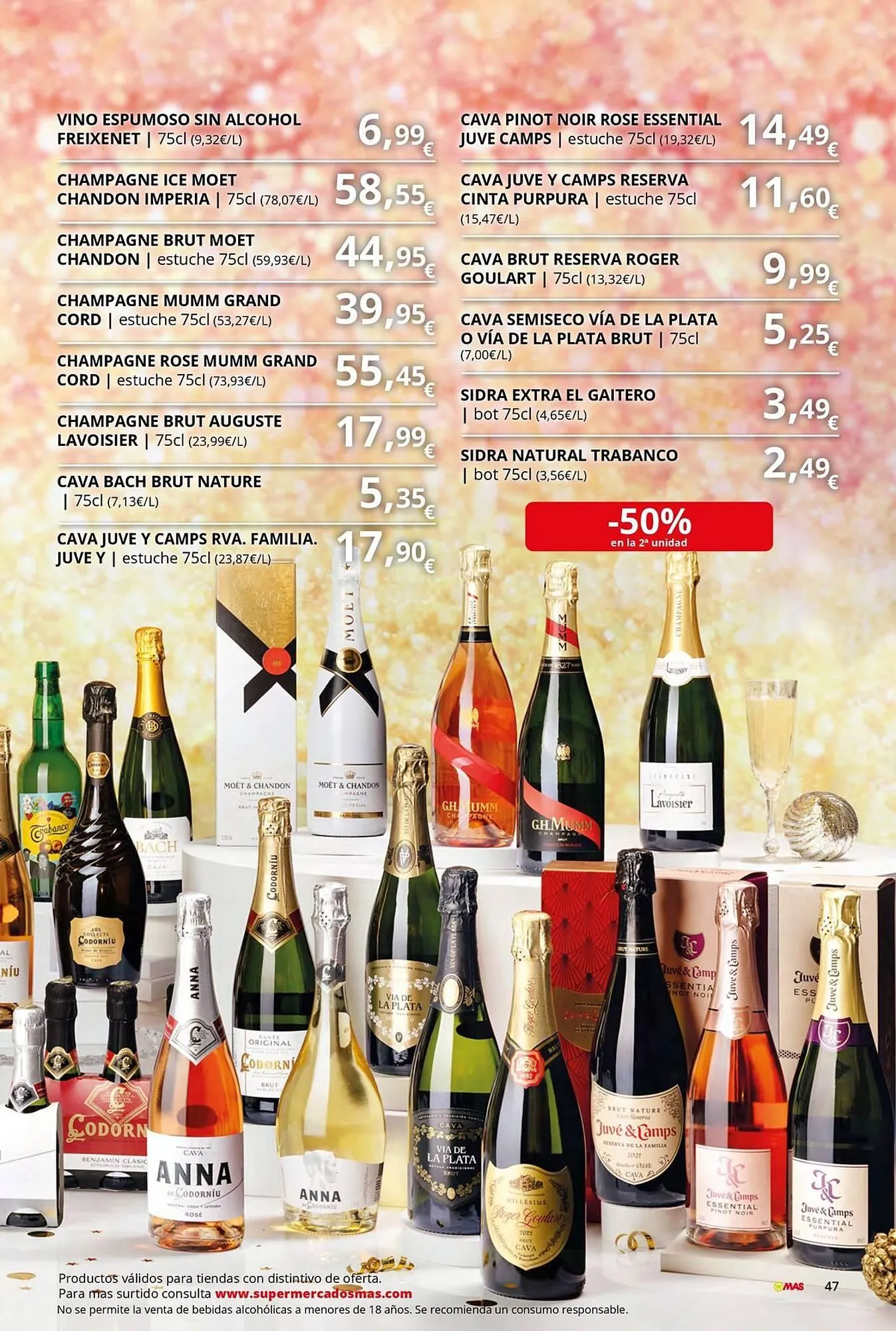 Catálogo de Folleto Supermercados MAS 28 de noviembre al 31 de diciembre 2025 - Página 47