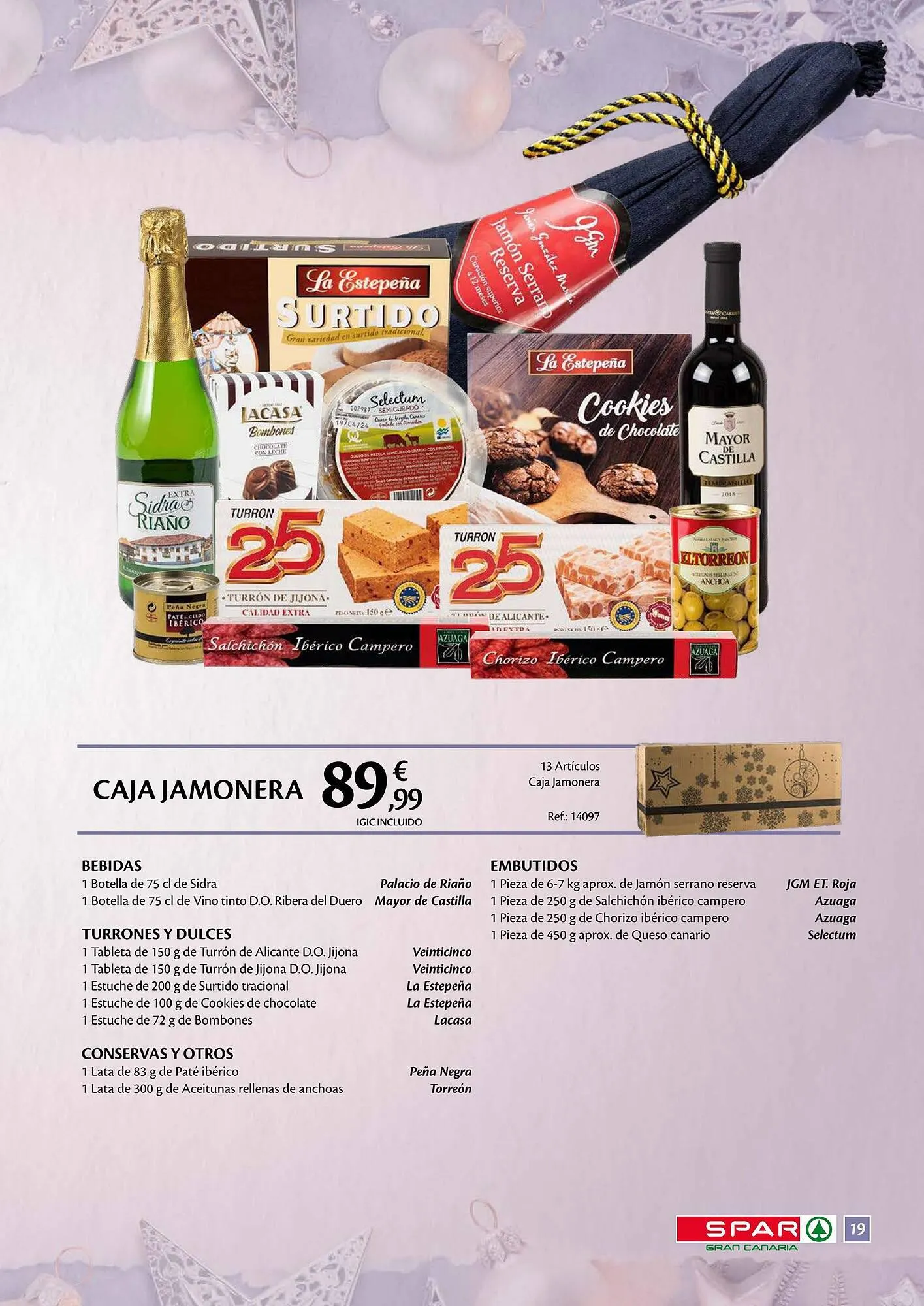 Catálogo de Folleto SPAR Gran Canaria 6 de noviembre al 26 de diciembre 2023 - Página 19