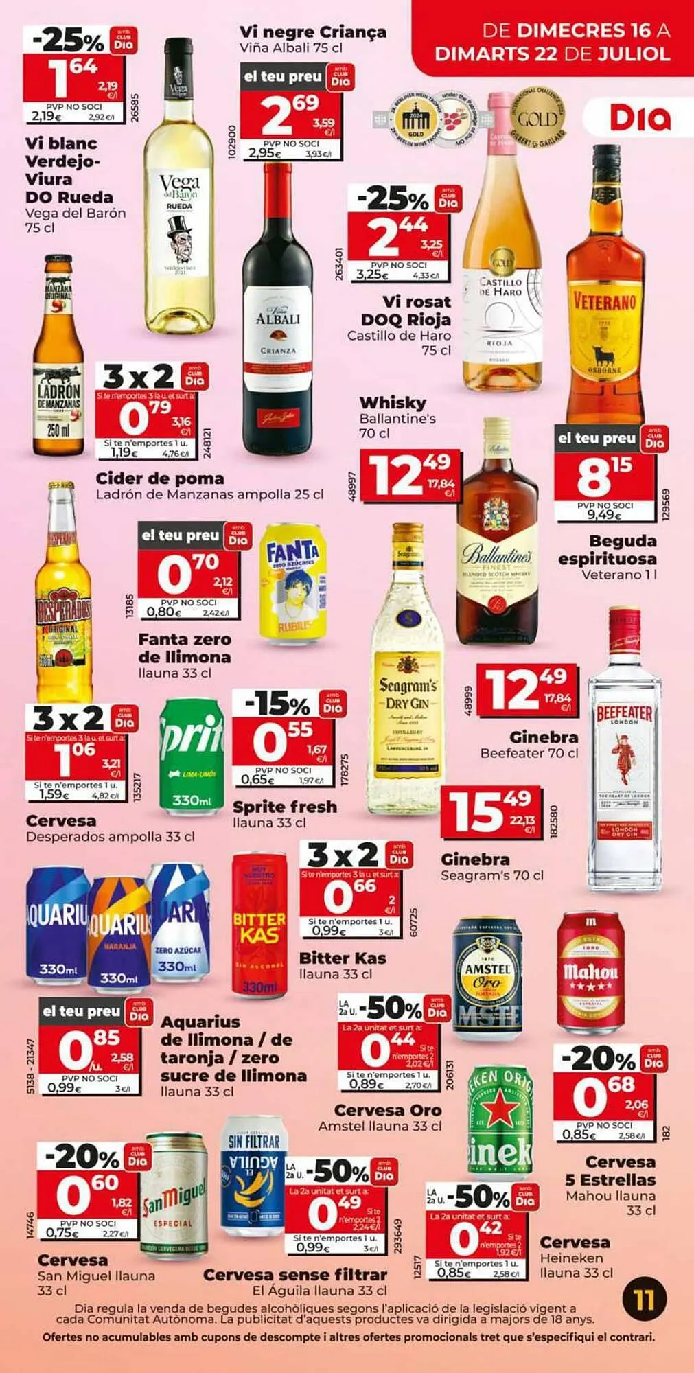 Catálogo de Folleto Dia 16 de julio al 22 de julio 2025 - Página 11