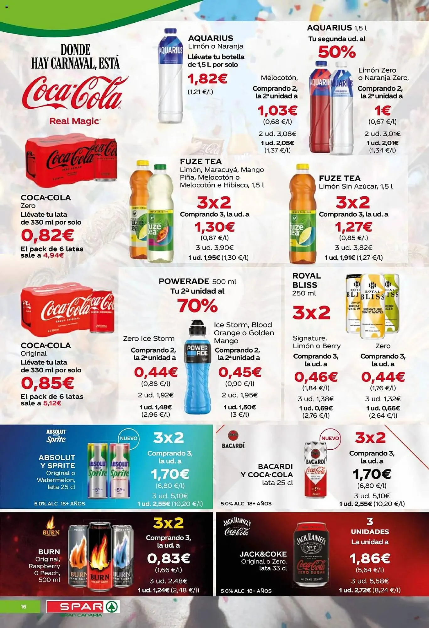 Catálogo de Folleto SPAR Gran Canaria 20 de febrero al 5 de marzo 2026 - Página 16