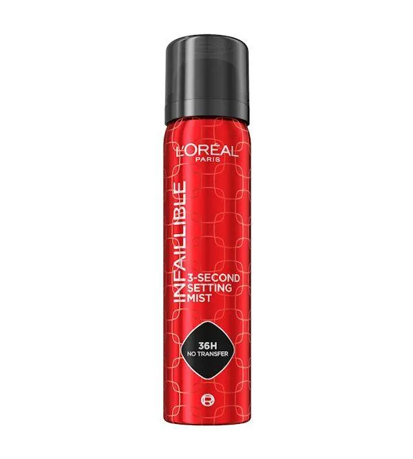 Infaillible Spray Fijador Water-proof y Oil-proof