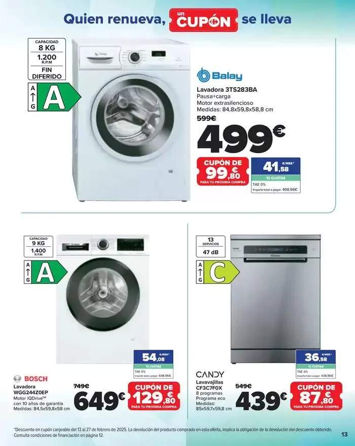 Catálogo de ELECTRO RENOVE 29 de enero al 12 de febrero 2025 - Página 13