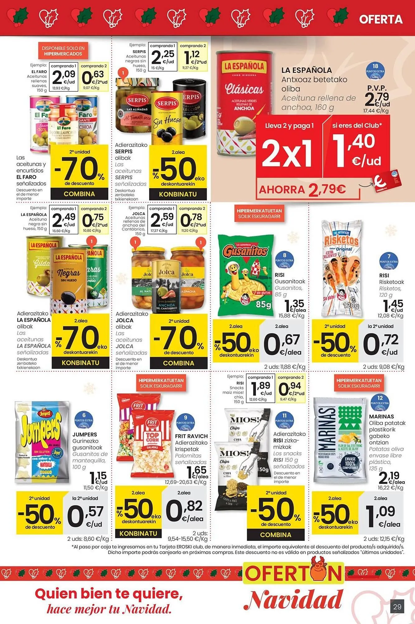 Catálogo de Folleto Eroski 18 de diciembre al 31 de diciembre 2025 - Página 29