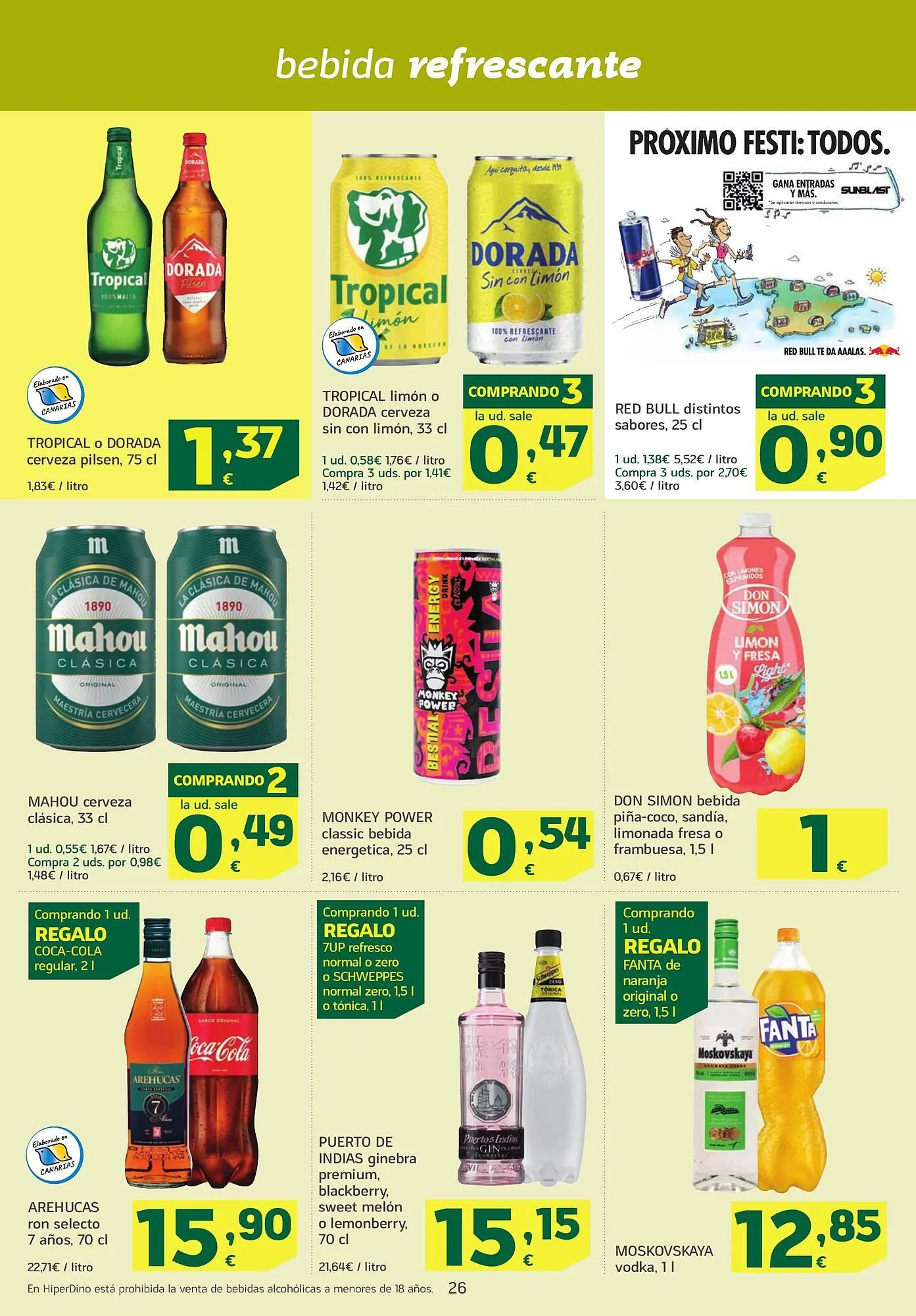 Catálogo de Folleto HiperDino 24 de junio al 9 de julio 2025 - Página 26
